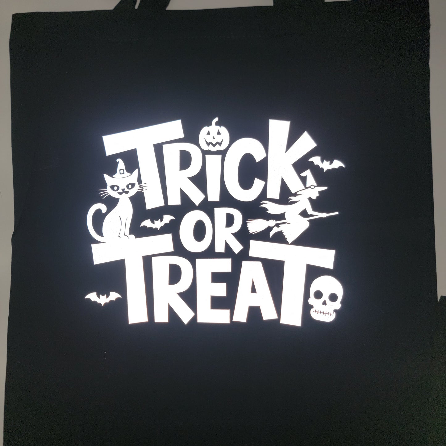Reflective Halloween Candy Bag