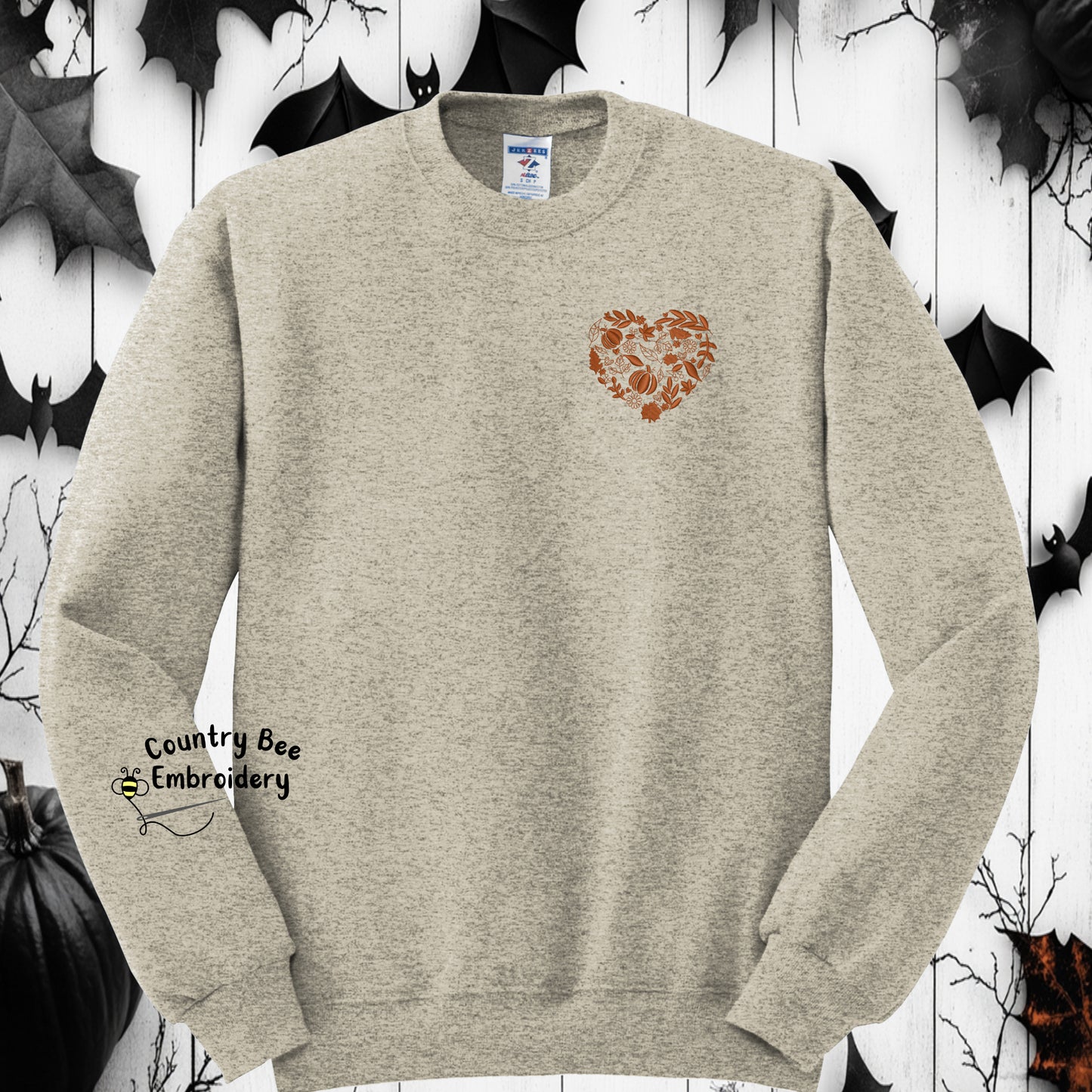 Pumpkin Heart Sweatshirt