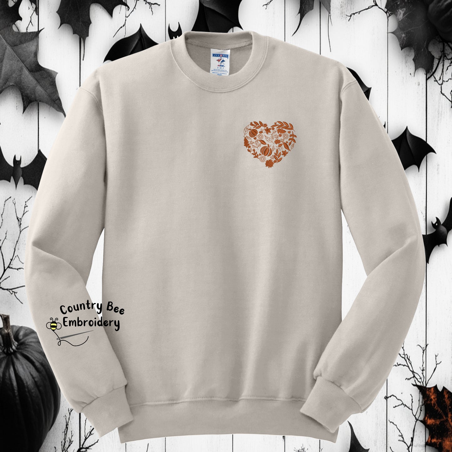 Pumpkin Heart Sweatshirt