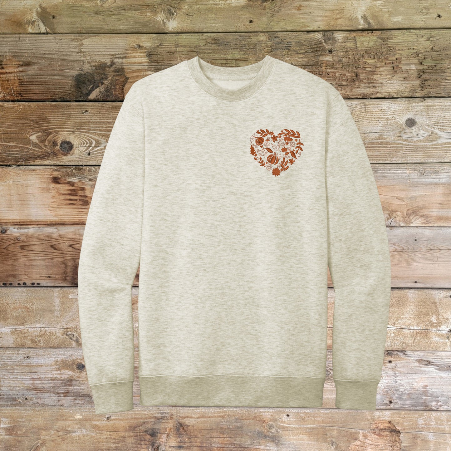 Pumpkin Heart Sweatshirt