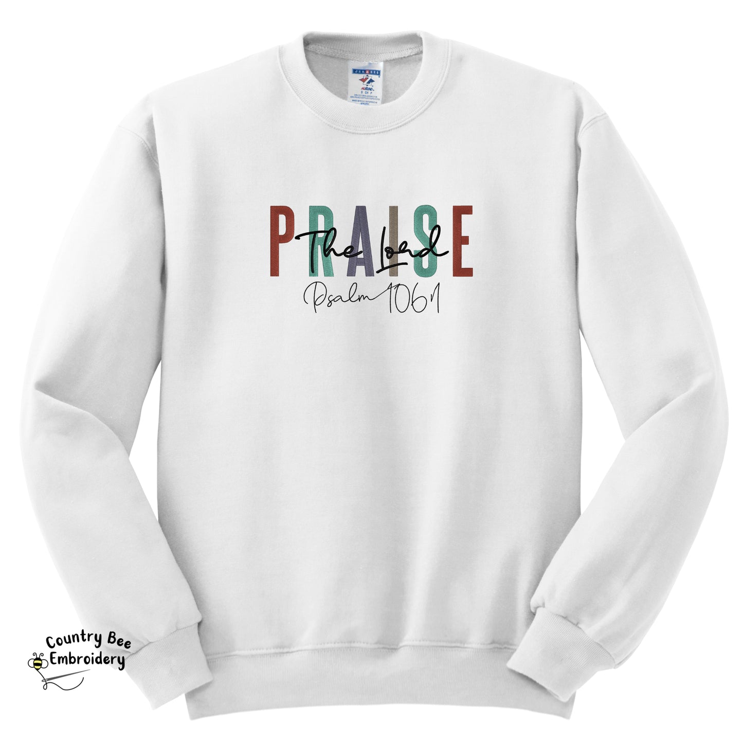 Praise the Lord Embroidered Crewneck