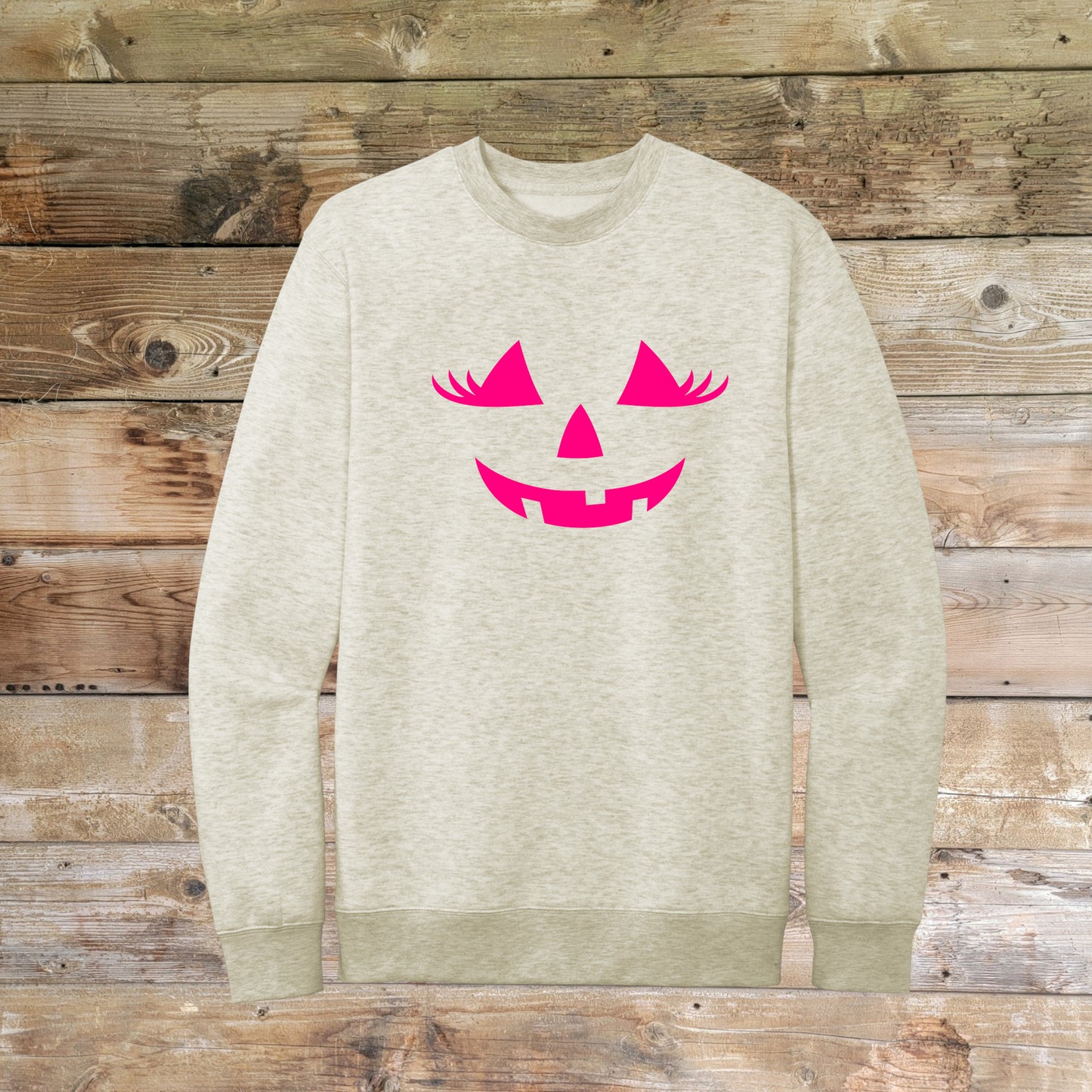 Pink Jack O Lantern Sweatshirt