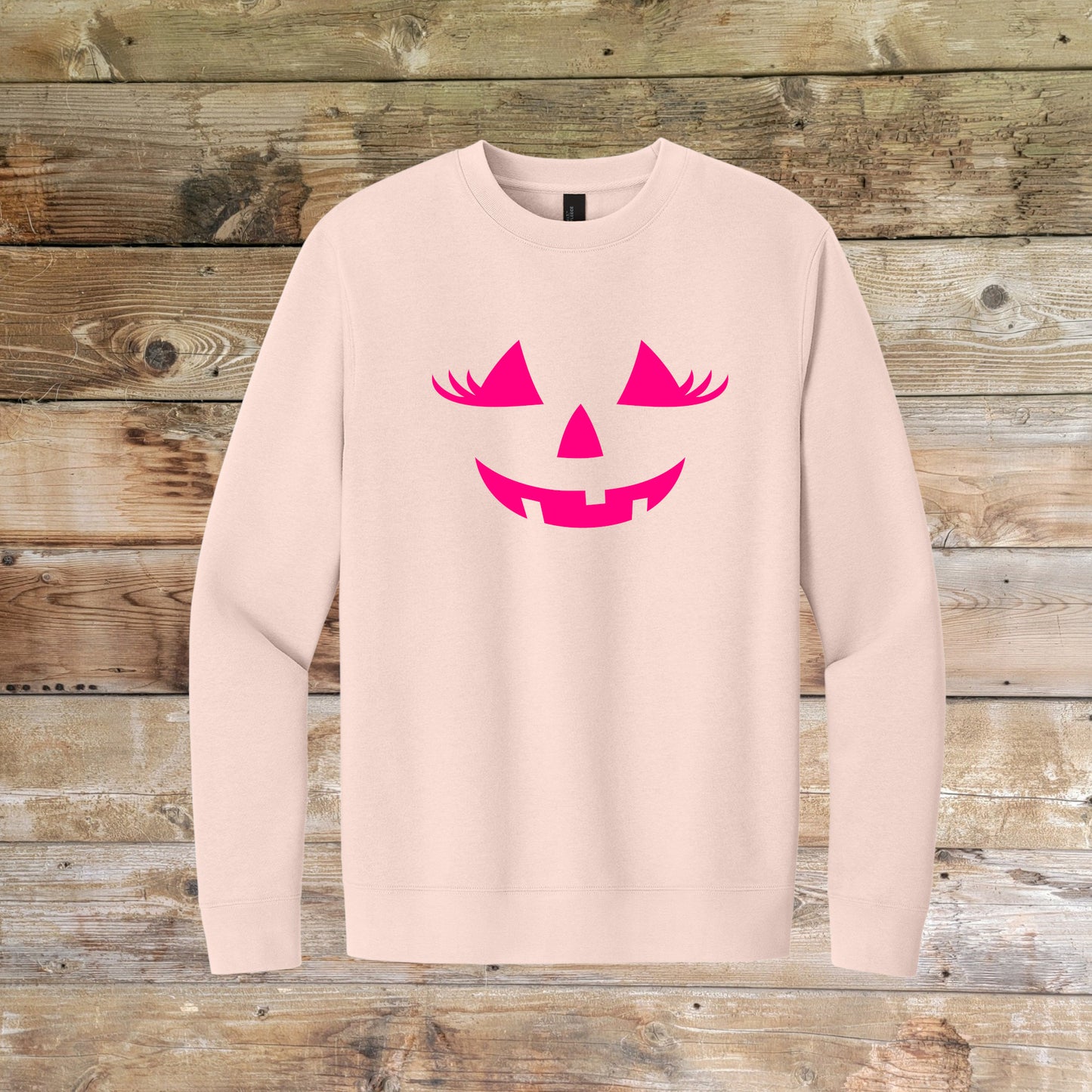 Pink Jack O Lantern Sweatshirt